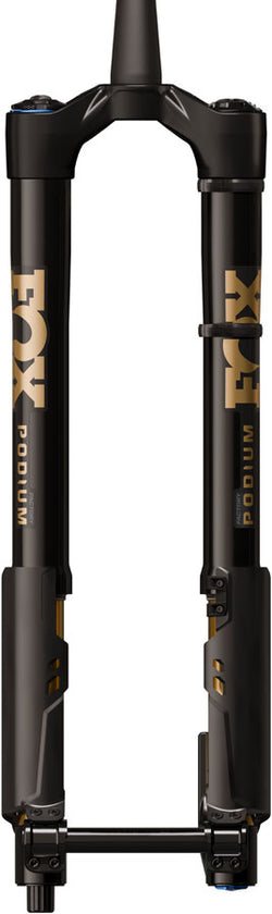 FOX Factory Podium Inverted Suspension Fork - 29", 170 mm, 20TA x 110 mm, 44mm Offset, GRIP X2, 68HT Crown, Black/Podium - Suspension Fork - Factory Podium Inverted Suspension Fork