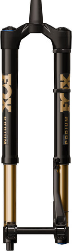 FOX Factory Podium Inverted Suspension Fork - 29", 170 mm, 20TA x 110 mm, 44mm Offset, GRIP X2, 68HT Crown, Black/Podium - Suspension Fork - Factory Podium Inverted Suspension Fork