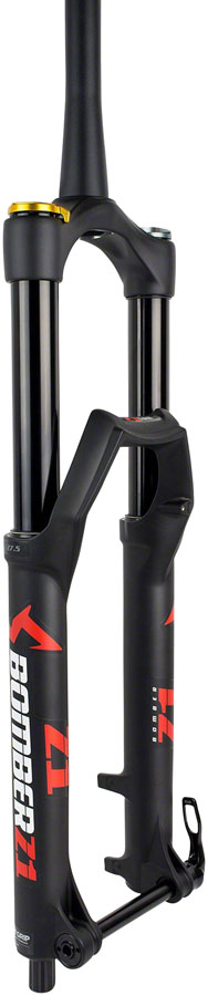 Marzocchi Bomber Z1 Coil Suspension Fork - 27.5", 170 mm, 15 x 110 mm, 44 mm Offset, Matte Black, GRIP, Sweep Adjust MPN: 912-01-100 UPC: 821973384856 Suspension Fork Bomber Z1 Coil Suspension Fork