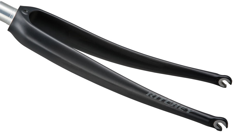 Ritchey Comp Carbon Road Fork - 700c, Compatible with 9mm x 100mm QR, 1-1/8", Aluminum Steerer, UD Matte Black MPN: 34336117003 UPC: 796941340908 Road Fork Comp Carbon Road Fork