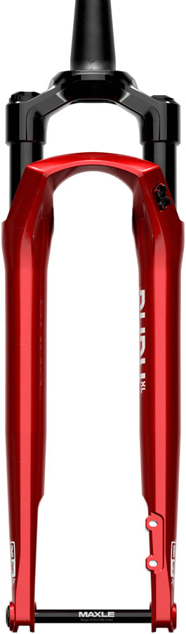 RockShox RUDY XL Ultimate Race Day 2 Suspension Fork - 700c, 50 mm, 12 x 100 mm, 45 mm Offset, Electric Red, A1 - Suspension Fork - RUDY XL Ultimate Race Day 2 Suspension Fork