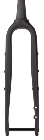 Salsa Waxwing Carbon V2 Fork - 700c/650b, 100x12mm Thru-Axle, 1-1/8" Tapered, Carbon, Flat Mount Disc, Black - Cyclocross/Hybrid Fork - Waxwing Carbon Fork