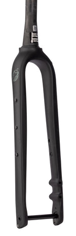 Salsa Waxwing Carbon V2 Fork - 700c/650b, 100x12mm Thru-Axle, 1-1/8" Tapered, Carbon, Flat Mount Disc, Black MPN: 06-004702 UPC: 657993504871 Cyclocross/Hybrid Fork Waxwing Carbon Fork