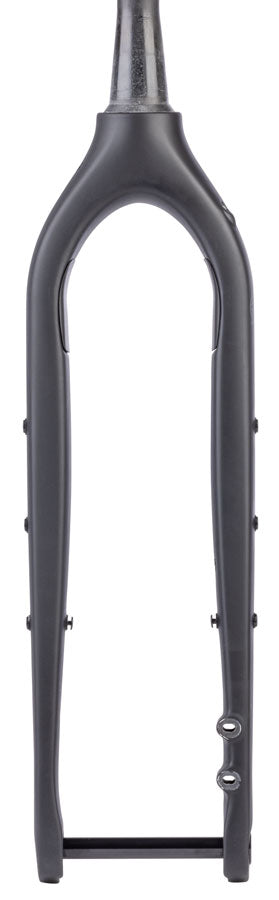 Salsa Cutthroat Carbon V2 Fork - 29", 110x15mm Thru-Axle, 1-1/8" Tapered, Carbon, Flat Mount Disc, Black - Cyclocross/Hybrid Fork - Cutthroat Fork