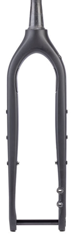Salsa Cutthroat Carbon V2 Fork - 29", 110x15mm Thru-Axle, 1-1/8" Tapered, Carbon, Flat Mount Disc, Black - Cyclocross/Hybrid Fork - Cutthroat Fork
