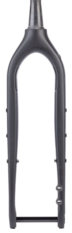 Salsa Cutthroat Carbon V2 Fork - 29", 110x15mm Thru-Axle, 1-1/8" Tapered, Carbon, Flat Mount Disc, Black - Cyclocross/Hybrid Fork - Cutthroat Fork