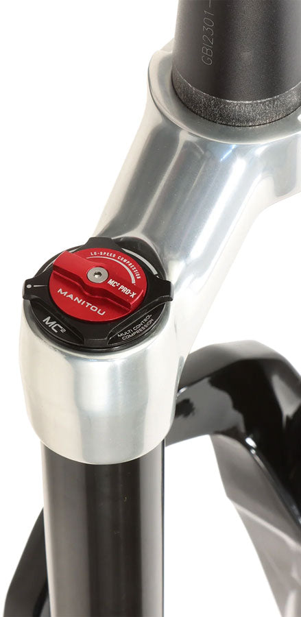 Manitou Mezzer Pro G2 Suspension Fork - 29", 170mm, 15 x 110mm Hexlock SL2, 44mm Offset, Gloss Black MPN: 191-40142-A002 UPC: 844171018231 Suspension Fork Mezzer Pro G2 Suspension Fork