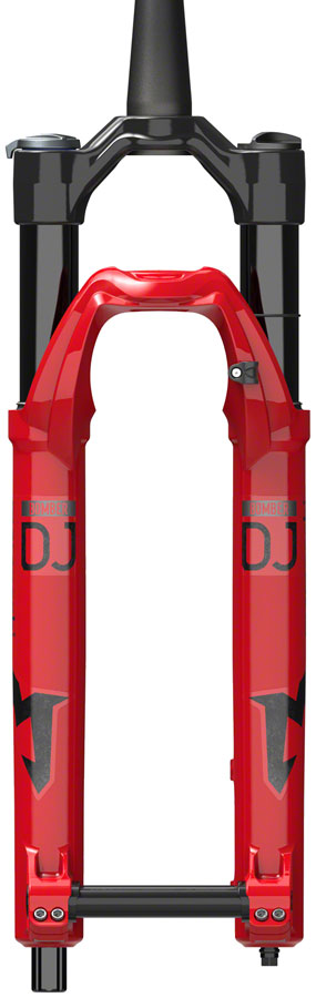 Marzocchi Bomber DJ Suspension Fork - 26", 100 mm, 20 x 110 mm, 37 mm Offset, Gloss Red, Grip, Sweep-Adj - Suspension Fork - Marzocchi Bomber DJ