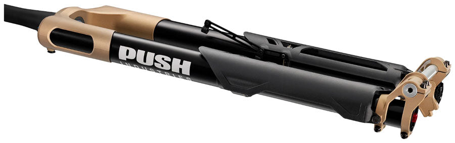 PUSH Industries Nine One V2 Inverted Coil Suspension Fork - 29", 160 mm, 15 x 110mm, 44mm Offset, 50 lb. Spring, - Suspension Fork - Nine One V2 Inverted Coil Suspension Fork