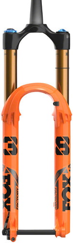 FOX 38 Factory Suspension Fork - 27.5", 170 mm, 15QR x 110 mm, 44 mm Offset, Shiny Orange, Grip 2 - Suspension Fork - 38 Factory Suspension Fork