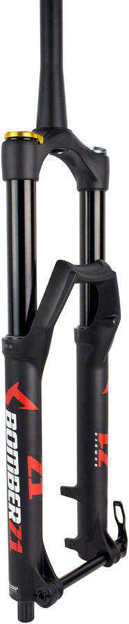 Marzocchi Bomber Z1 Suspension Fork - 27.5", 170 mm, 15 x110 mm, 44 mm Offset, Matte Black, GRIP, Sweep Adjust MPN: 912-01-057 UPC: 611056140086 Suspension Fork Bomber Z1 Suspension Fork