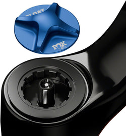 FOX 36 Factory Suspension Fork - 29", 160 mm, 15 x 110 mm, Kabolt-X, 44mm Offset, GRIP X Damper, 58HT, Shiny Black - Suspension Fork - 36 Factory GRIP X/X2 Suspension Fork