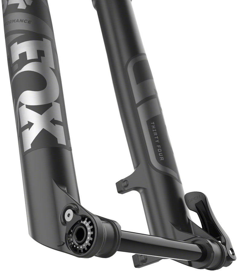 FOX 34 Performance Suspension Fork - 29", 130 mm, 15QR x 110 mm, 44mm Offset, GRIP Damper, 3-Position, Matte Black MPN: 910-21-314 UPC: 821973491523 Suspension Fork 34 Performance Suspension Fork