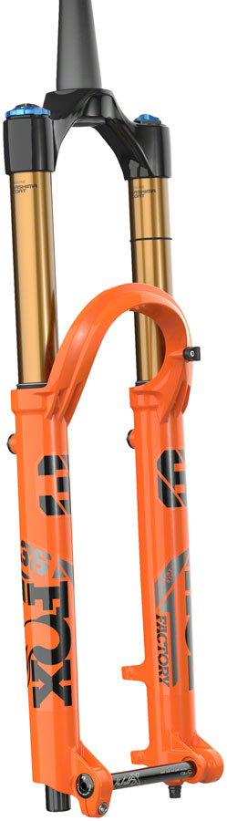 FOX 36 Factory Suspension Fork - 29", 160 mm, 15 x 110 mm, Kabolt-X, 44mm Offset, GRIP X Damper, Shiny Orange MPN: 910-21-290 UPC: 821973490618 Suspension Fork 36 Factory GRIP X/X2 Suspension Fork