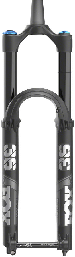 FOX 36 Performance Elite Suspension Fork - 29", 160 mm, 15 x 110 mm, Kabolt-X, 44mm Offset, GRIP X Damper, Matte Black - Suspension Fork - 36 Performance Elite GRIP X Suspension Fork