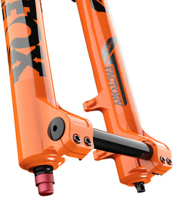 FOX 40 Factory Suspension Fork - 29", 203 mm, 20TA x 110 mm, 52mm Offset, GRIP X2 Damper, Shiny Orange MPN: 910-21-280 UPC: 821973490496 Suspension Fork 40 Factory GRIP X2 Suspension Fork