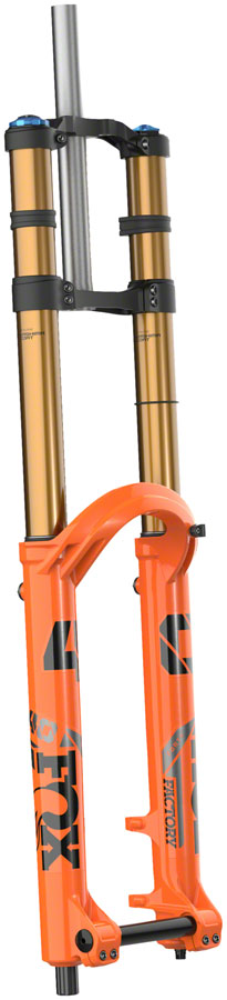 FOX 40 Factory Suspension Fork - 29", 203 mm, 20TA x 110 mm, 52mm Offset, GRIP X2 Damper, Shiny Orange MPN: 910-21-280 UPC: 821973490496 Suspension Fork 40 Factory GRIP X2 Suspension Fork