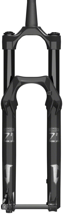 Marzocchi Bomber Z1 Suspension Fork - 27.5", 160 mm, 15QR x 110, 44mm Offset, RAIL, Sweep-Adjust, Shiny Black - Suspension Fork - Bomber Z1 Suspension Fork with Rail Damper