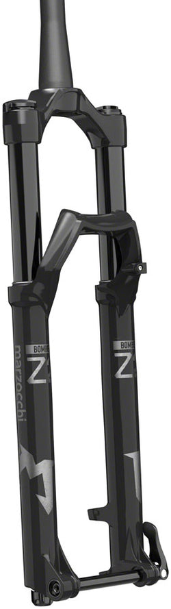 Marzocchi Bomber Z2 Suspension Fork - 29", 130 mm, 15QR x 110, 44mm Offset, RAIL, Sweep-Adjust, Shiny Black MPN: 912-01-262 UPC: 821973490236 Suspension Fork Bomber Z2 Suspension Fork