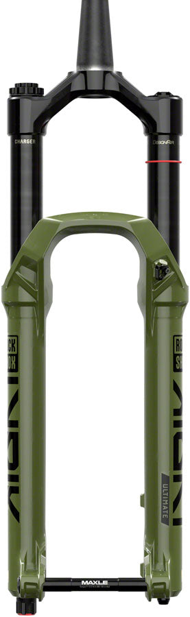 RockShox Lyrik Ultimate Charger 3.1 RC2 Suspension Fork - 27.5", 150 mm, 15 x 110 mm, 44 mm Offset, Green, D2 - Suspension Fork - Lyrik Ultimate Charger 3.1 RC2 Suspension Fork