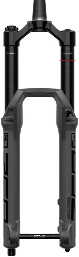 RockShox ZEB Ultimate Charger 3.1 RC2 Suspension Fork - 27.5", 170 mm, 15 x 110 mm, 44 mm Offset, Gray, A3 - Suspension Fork - ZEB Ultimate Charger 3.1 RC2 Suspension Fork