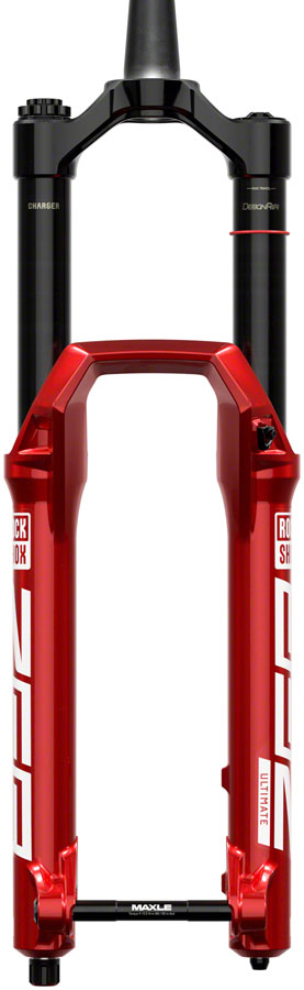 RockShox ZEB Ultimate Charger 3.1 RC2 Suspension Fork - 29", 180 mm, 15 x 110 mm, 44 mm Offset, Red, A3 - Suspension Fork - ZEB Ultimate Charger 3.1 RC2 Suspension Fork