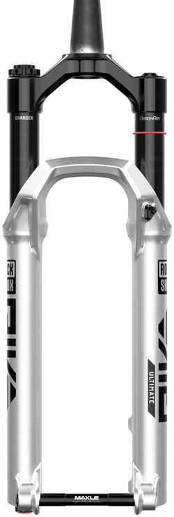 RockShox Pike Ultimate Charger 3.1 RC2 Suspension Fork - 27.5", 140 mm, 15 x 110 mm, 44 mm Offset, Silver, C2 - Suspension Fork - Pike Ultimate Charger 3.1 RC2 Suspension Fork