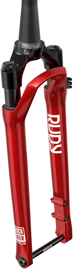 RockShox RUDY Ultimate XPLR Race Day 2 Suspension Fork - 700c, 40 mm, 12 x 100 mm, 45 mm Offset, Electric Red, A2 MPN: 00.4021.080.004 UPC: 710845916960 Suspension Fork RUDY Ultimate XPLR Race Day 2 Suspension Fork