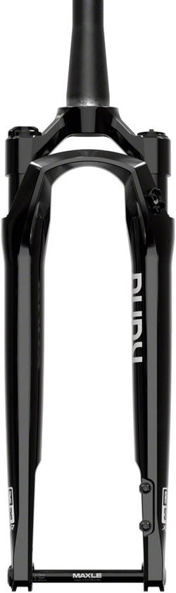 RockShox RUDY Ultimate XPLR Race Day 2 Suspension Fork - 700c, 30 mm, 12 x 100 mm, 51 mm Offset, Gloss Black, A2 - Suspension Fork - RUDY Ultimate XPLR Race Day 2 Suspension Fork
