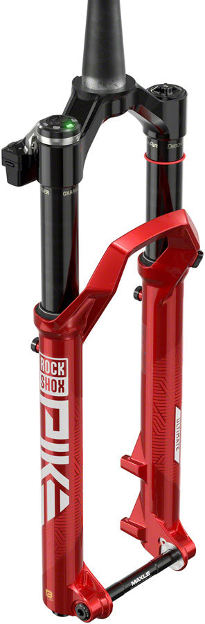 RockShox Pike Ultimate Flight Attendant Charger 3.1 Suspension Fork - 29", 140 mm, 15 x 110 mm, 44 mm Offset, Electric MPN: 00.4021.137.001 UPC: 710845917189 Suspension Fork Pike Ultimate Flight Attendant Charger 3.1 Suspension Fork