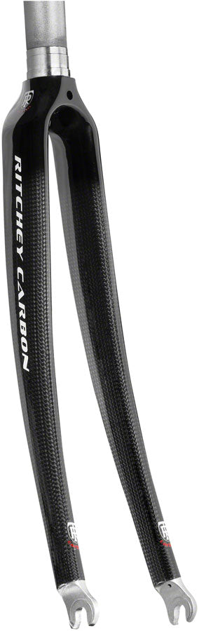 Ritchey Comp Carbon Road Fork: 700c, QR, 1" Aluminum Steerer, Black MPN: 34336147001 UPC: 796941340335 Road Fork Comp Carbon Fork