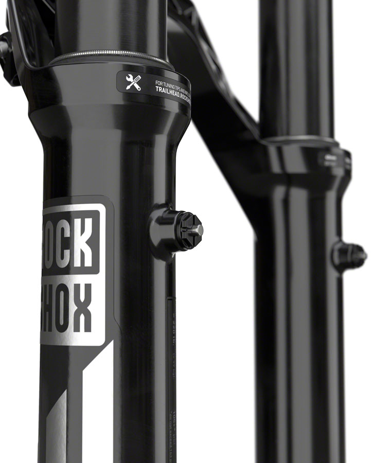 RockShox Pike Ultimate Charger 3 RC2 Suspension Fork - 27.5", 140 mm, 15 x 110 mm, 37 mm Offset, Gloss Black, C1 - Suspension Fork - Pike Ultimate Charger 3 RC2 Suspension Fork