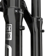 RockShox ZEB Ultimate Charger 3 RC2 Suspension Fork - 27.5", 180 mm, 15 x 110 mm, 44 mm Offset, Gloss Black, A2 - Suspension Fork - ZEB Ultimate Charger Suspension Fork