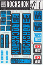 RockShox Fork Decal Kit - 30/32mm/RS1, Blue MPN: 11.4318.003.502 UPC: 710845803802 Sticker/Decal Fork Decal Kits