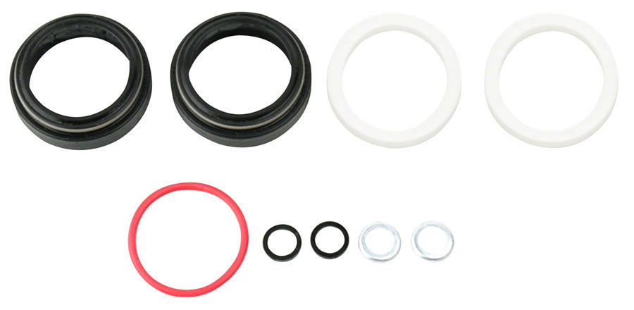 RockShox Dust Wiper Kit - 30mm Flangeless Low Friction (Dust Wipers and 10mm Foam Rings) - Judy Silver/Judy Gold (BOOST