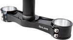 Ohlins DH38 Suspension Fork Crownset - 46mm Offset, Flat and Riser Upper Crowns, Includes Fork Bumpers - Crown/Steerer/Uppertube Assembly - DH38 Suspension Fork Crownset