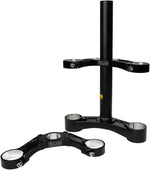 Ohlins DH38 Suspension Fork Crownset - 50mm Offset, Flat and Riser Upper Crowns, Includes Fork Bumpers MPN: 19233-12 UPC: 840153633492 Crown/Steerer/Uppertube Assembly DH38 Suspension Fork Crownset