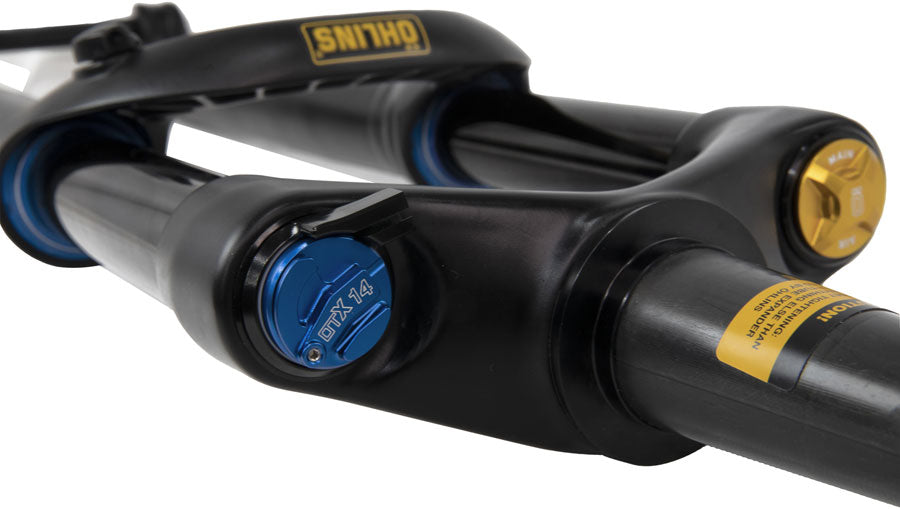 Ohlins RXC34 m.1 Suspension Fork - 29", 100mm, 15mm x 110mm, 44mm Offset, Remote Actuated OTX14 Damper, Carbon Unicrown, MPN: FGMTB 3410 2390 UPC: 840153633553 Suspension Fork RXC34 m.1 Suspension Fork with Carbon Unicrown