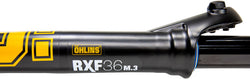 Ohlins RXF36 m.3 Suspension Fork - 29", 140mm, 15mm x 110mm, 44mm Offset, TTX18 Damper, Dual Adjust Air Spring, Gloss - Suspension Fork - RXF36 m.3 Suspension Fork
