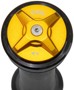 Ohlins Coil Spring Kit - Adjust Travel 160mm - 200mm, Converts DH38 Air Spring Fork to Coil Spring, Spring Cartridge MPN: 19284-01 UPC: 840153642784 Coil Springs & Parts DH38 Coil Spring Kit