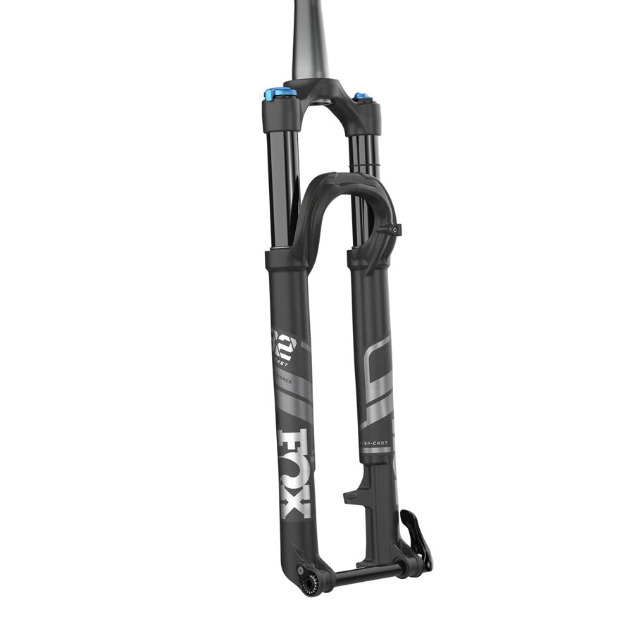 Fox 32 Step Cast Performance Suspension Fork 27.5 100 mm 15QR x 110 mm 44 mm Offset Matte Black Grip 3 Position