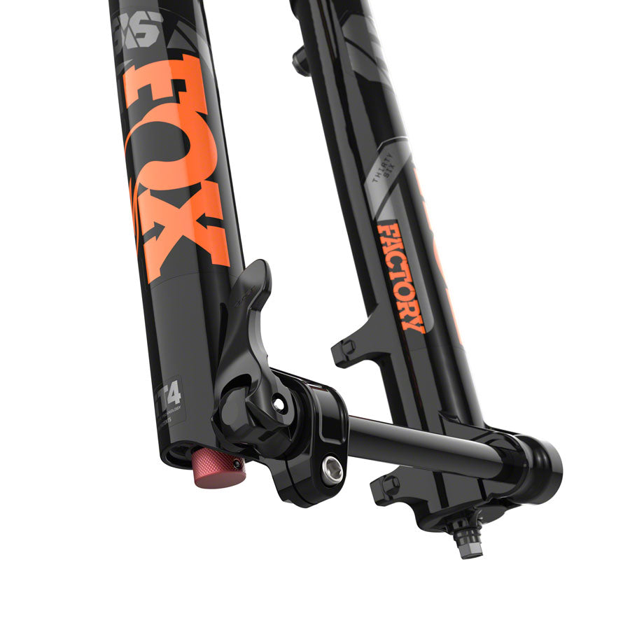 FOX 36 Factory Suspension Fork - 27.5", 160 mm, 15QR x 110 mm, 44 mm Offset, Shiny Black, FIT4, 3-Position MPN: 910-20-243 UPC: 821973418810 Suspension Fork 36 Factory Suspension Fork