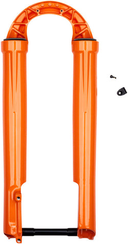 FOX Lower Leg Assembly - 2022 34 SC 29in 120 15x110 Kabolt, Blk, Fox Shiny Orange, F-S - Lower Leg Assembly - 34 Step Cast Lower Leg Assembly