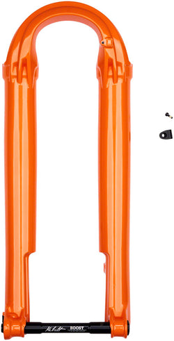 FOX Lower Leg Assembly - 2022 34 SC 29in 120 15x110 Kabolt, Blk, Fox Shiny Orange, F-S MPN: 820-20-159-KIT Lower Leg Assembly 34 Step Cast Lower Leg Assembly