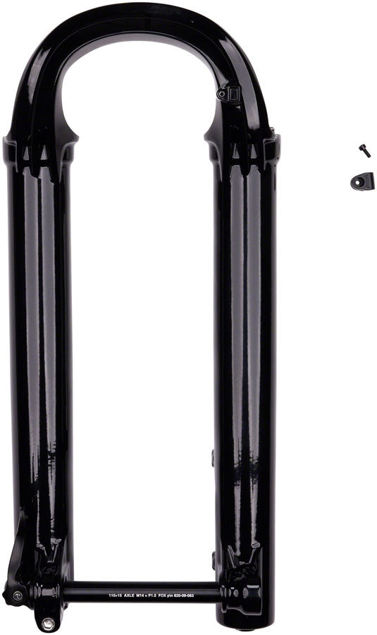 FOX Lower Leg Assembly - 2021 38 29in 180 MAX, 15x110 QR, Fox Shiny Black, F-S MPN: 820-20-023-KIT UPC: 821973396774 Lower Leg Assembly 38 Lower Leg Assembly