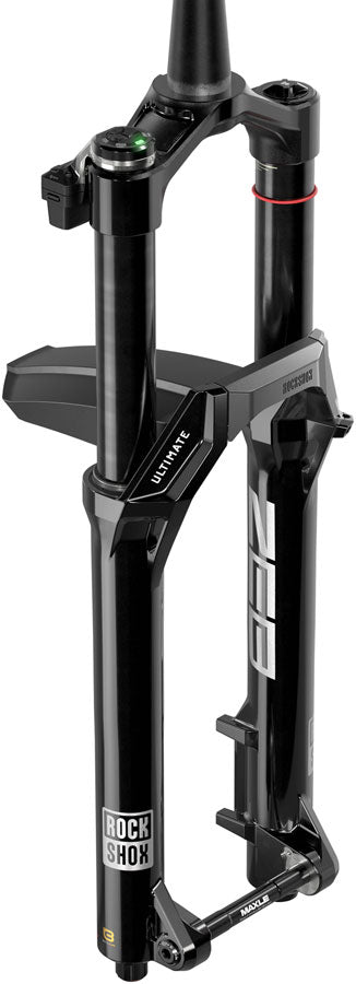 RockShox ZEB Ultimate Flight Attendant Charger 3.2 Suspension Fork - 29", 170mm, 15x110mm, 44mm Offset, Linear XL, Gloss - Suspension Fork - ZEB Ultimate Flight Attendant Charger 3.2 Suspension Fork