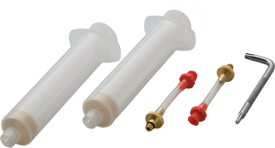 RockShox Bleed Kit, XLoc / Totem, Qty 2 MPN: 11.4315.011.030 UPC: 710845659973 Suspension Tool Bleed Kit