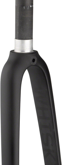 WHISKY No.7 Road Fork - QR, 1-1/8" Straight Carbon Steerer, Rim Brake ,Matte Black - Road Fork - No.7 Road QR Fork