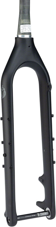 Salsa Firestarter 110 Deluxe Carbon Fork, 15x110mm Thru-Axle, Matte Black UPC: 657993086025 Rigid Mountain Fork Firestarter 110 Deluxe Carbon Fork