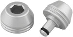 Wolf Tooth Axle Trainer Caps Silver MPN: AXLE12-BTN-TRNR UPC: 812719029889 Thru Axle & Skewer Part Trainer Caps